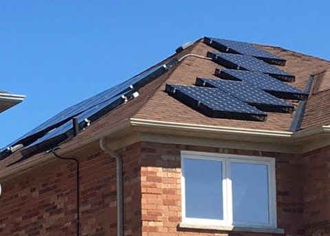 all black solar panels Ontario