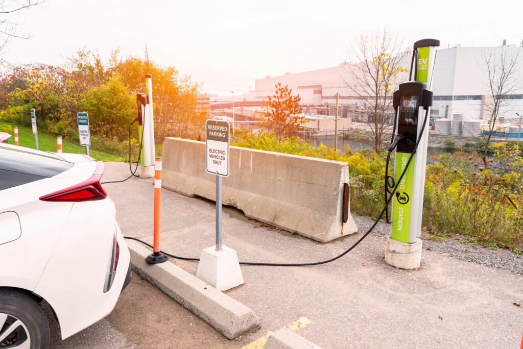 Electric Vehicle Charging in Public Parking